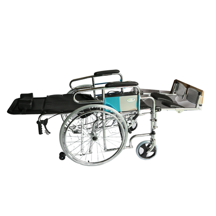 Steel Reclining Wheelchair